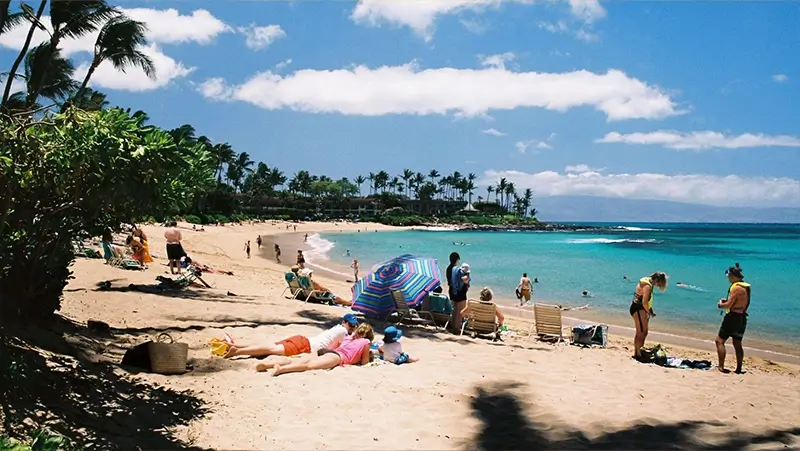 Maui Family Vacation beachtime